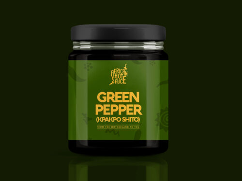 African Hot Sauce - Green Pepper (Meko)