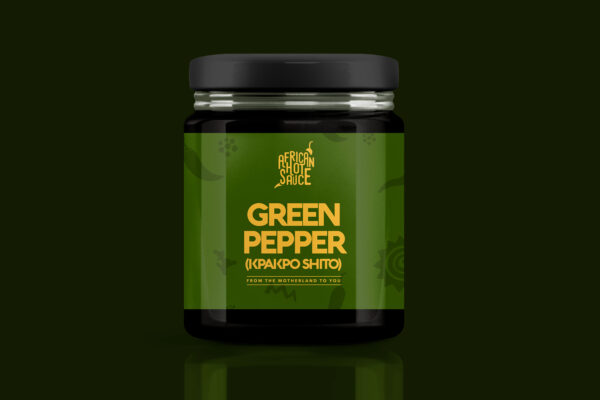 African Hot Sauce - Green Pepper (Meko)